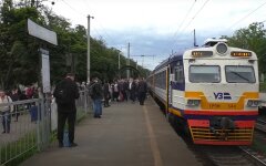 Электричка в Киеве, отенили рейсы, список
