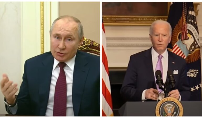 Байден и Путин, переговоры, США, Украина, Россия, агрессия России