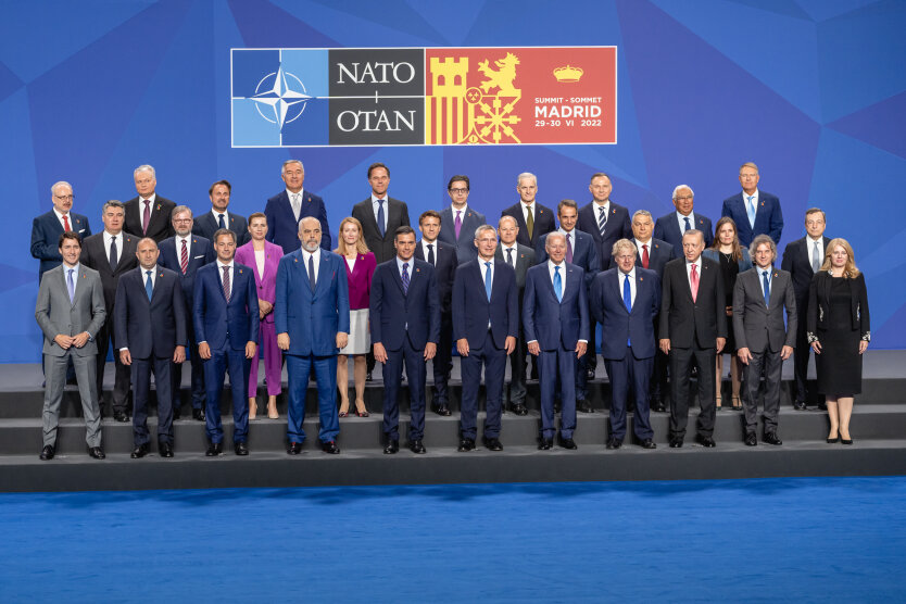 Президент Джо Байден на саммите НАТО в Мадриде