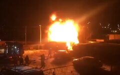 Пожар Троещина
