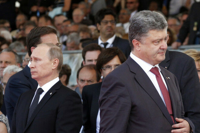Порошенко и Путин