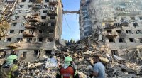 Житловий будинок у Солом'янському районі, зруйнований унаслідок російського обстрілу