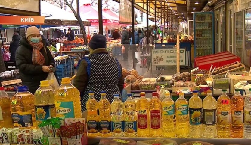 Цены на подсолнечное масло в Украине, цены на продукты