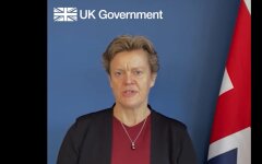 Постоянная представительница Великобритании Барбара Вудворд