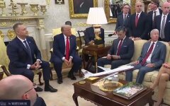 Дональд Трамп и Кароль Навроцкий