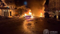 Удар дронів по Харкову