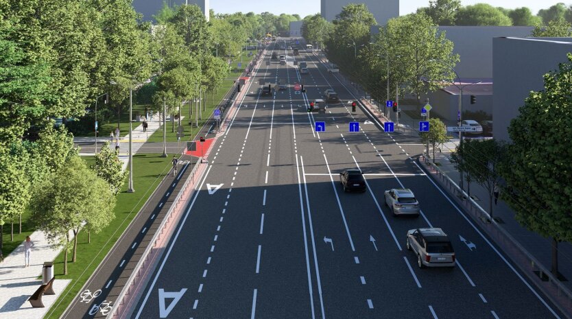 У Києві оновлять проспект Лобановського