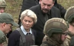 Урсула фон дер Ляйен в Буче, Киевская область, восстановление украины, война с россией