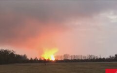 Взрыв под Лубнами , газопровод, ремонтные работы
