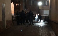 Убийство в центре Киева попало на видео