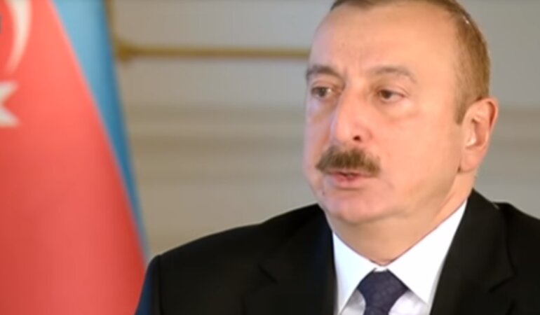 Президент Азербайджана Ильхам Алиев
