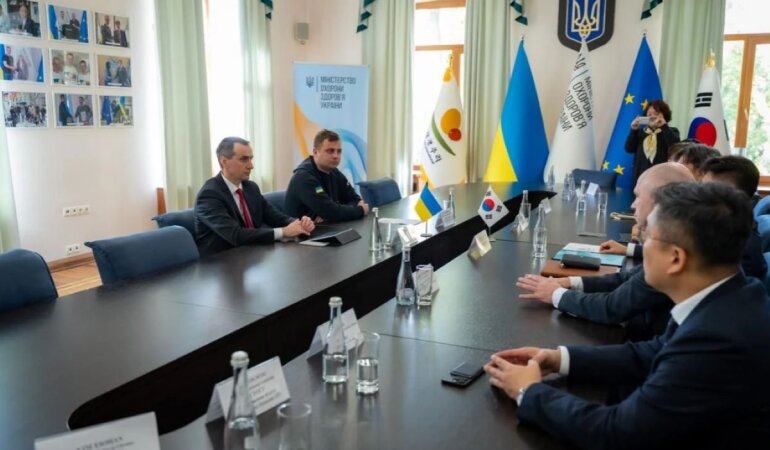 Корея поможет Украине с реабилитацией пострадавших от войны