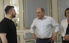 Владимир Зеленский и министр Бен Уоллес