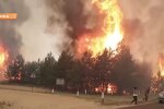 Пожары в Луганской и Харьковской областях, причина возгорани, Владимир Зеленский