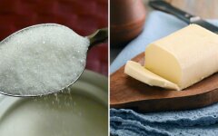 Цены на сахар и сливочное масло
