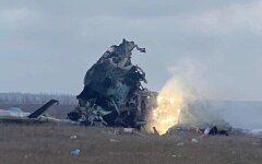 Сбитый самолет России в Украине
