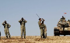 турецкие военные танки в сирии