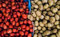 Помидоры и картофель