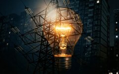 Отключения электроэнергии в Украине