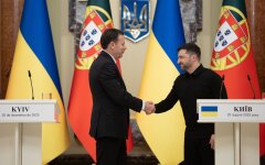 Владимир Зеленский и Луиш Монтенерго