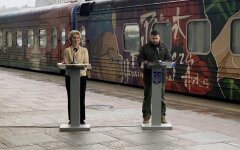 Урсула фон дер Ляйнен и Владимир Зеленский