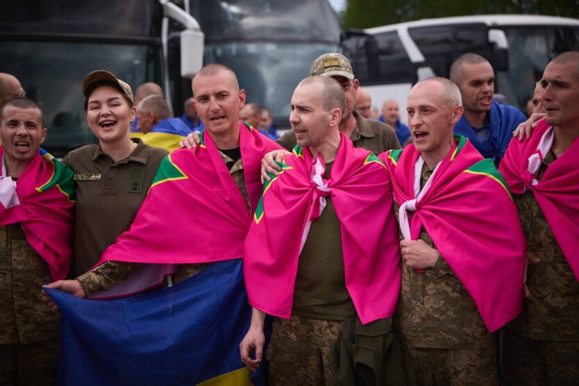 Обмін полоненими / Фото: Телеграм Володимира Зеленського