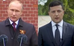 Владимир Путин и Владимир Зеленский