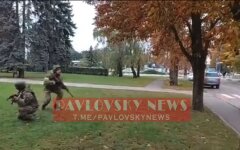 Выстрелы в Броварах, взрывы гранат, учения МВД