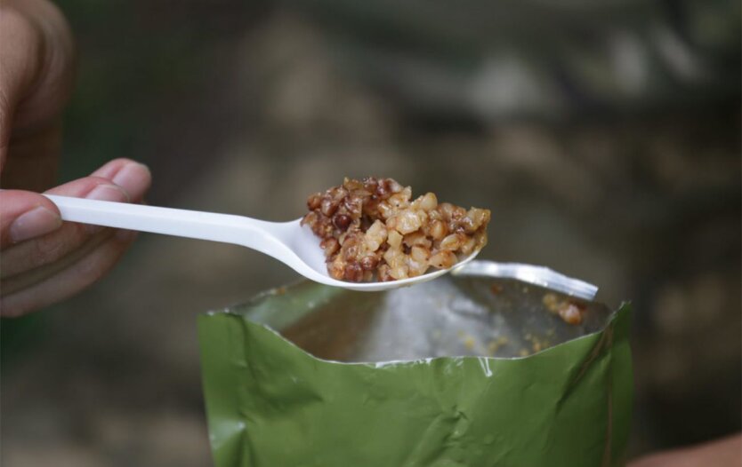 Сухпайки для військових / Фото: armyinform.com.ua