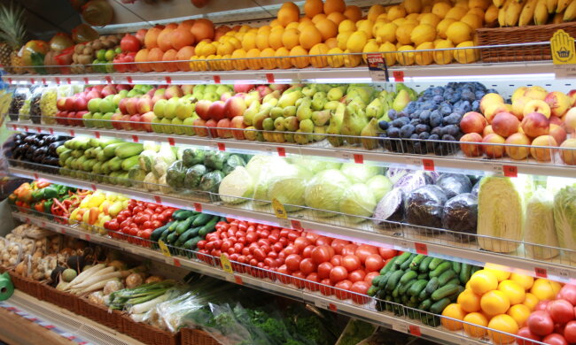 Ціни на овочі та фрукти в Україні