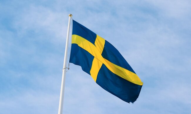 Швеция, флаг Швеции, украинцы в швеции