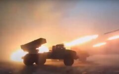Ракеты "Катюша",база США в Ираке,обстрел американской базы "Лагерь Таджи" в Ираке