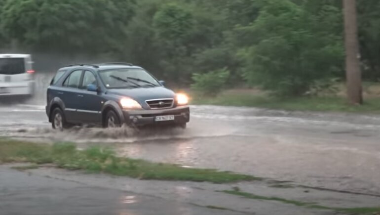 Ливень в Черкассах