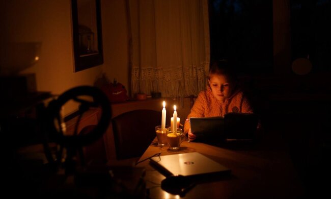 Вимкнення електроенергії в Україні, фото