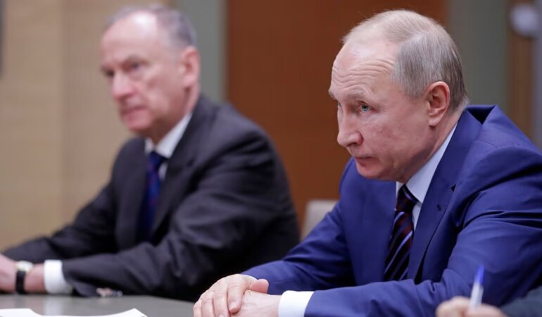 Владимир Путин и Николай Патрушев, фото