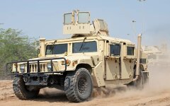 бронированные тактические автомобили HUMVEE
