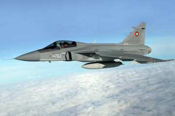 Шведский истребитель Saab JAS 39 Gripen