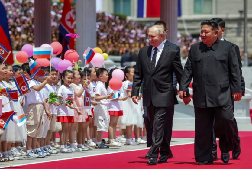 Путін зустрівся з Кім Чен Ином: глава КНДР заявив про "повну підтримку" війни проти України