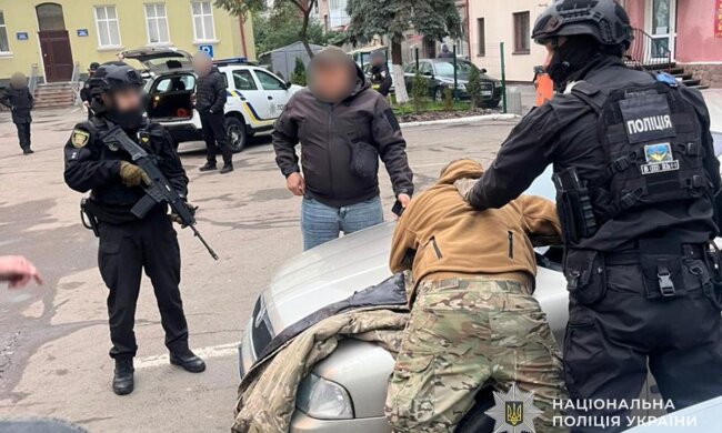 Затримання у Тернопільській області
