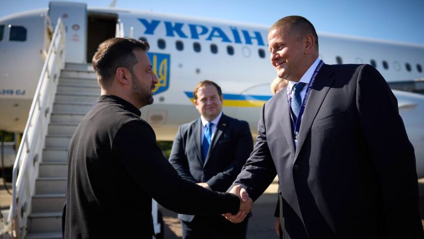 Владимир Зеленский и Валерий Залужный