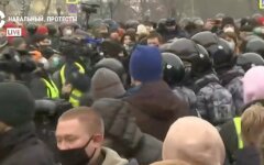 Протесты в Москве