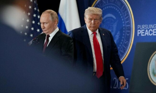 Путін та Дональд Трамп