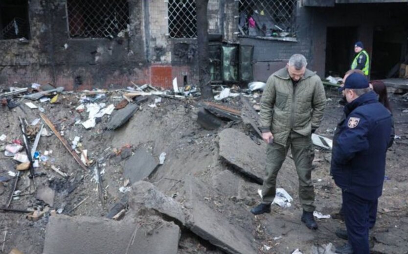 Кличко: Зросла кількість жертв російської атаки по Києву