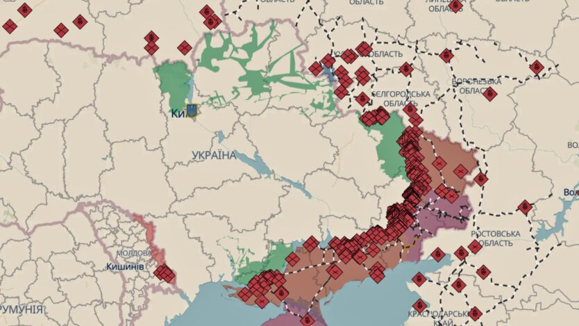 Карта боевых действий Deep State