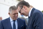 Роберт Фіцо та Олександар Вучич / Фото Getty Images