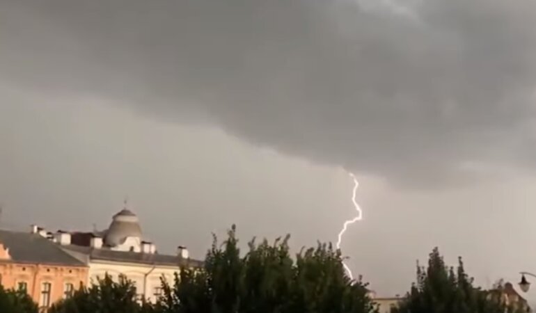 погода в Украине, погода в Киеве, погода на выходных, гроза в Украине