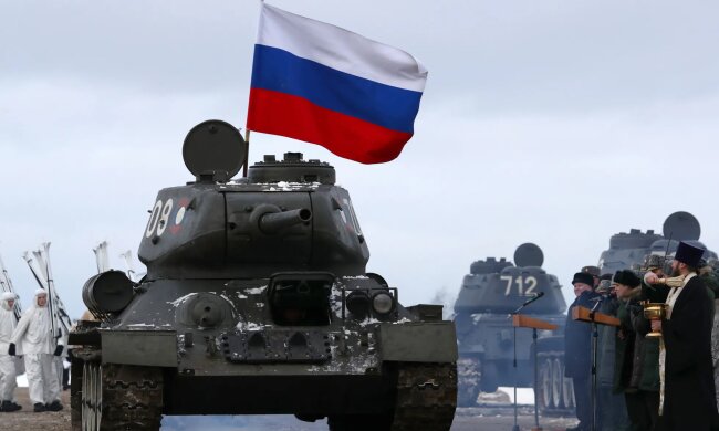9 Мая в России танк Т-34