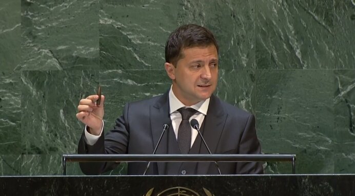 Зеленский выступил на Генассамблее ООН с критикой российской агрессии: Видео