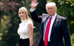 Иванка Трамп и Дональд Трамп