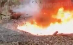 пожар в киеве, пожар в теремках